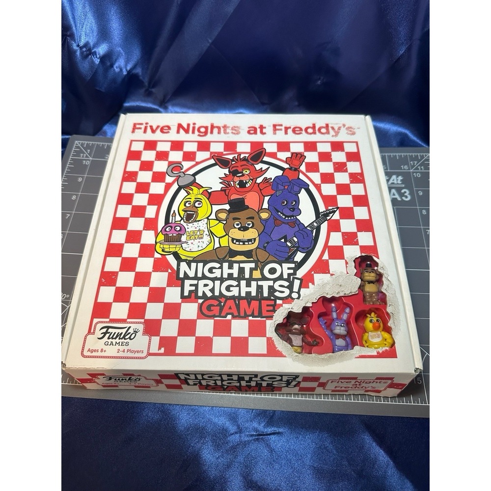 Funko Five Nights At Freddys Board Game 2-4 Player family game 35/36 Item Tokens